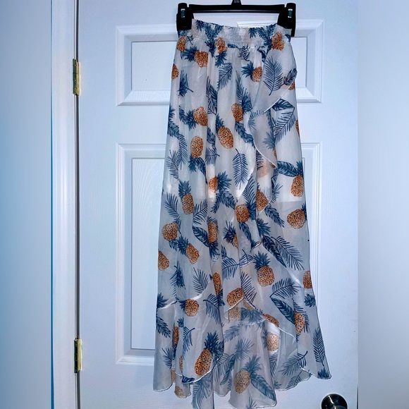 Cupshe Pineapple Skirt - Size Small - Picture 3 of 4